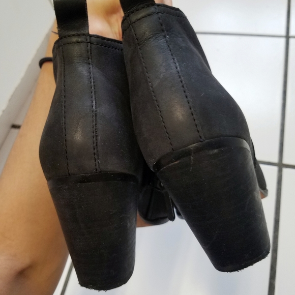 Cole Haan Grand OS Matte Leather Ankle High Heeled Boots - Picture 8 of 10